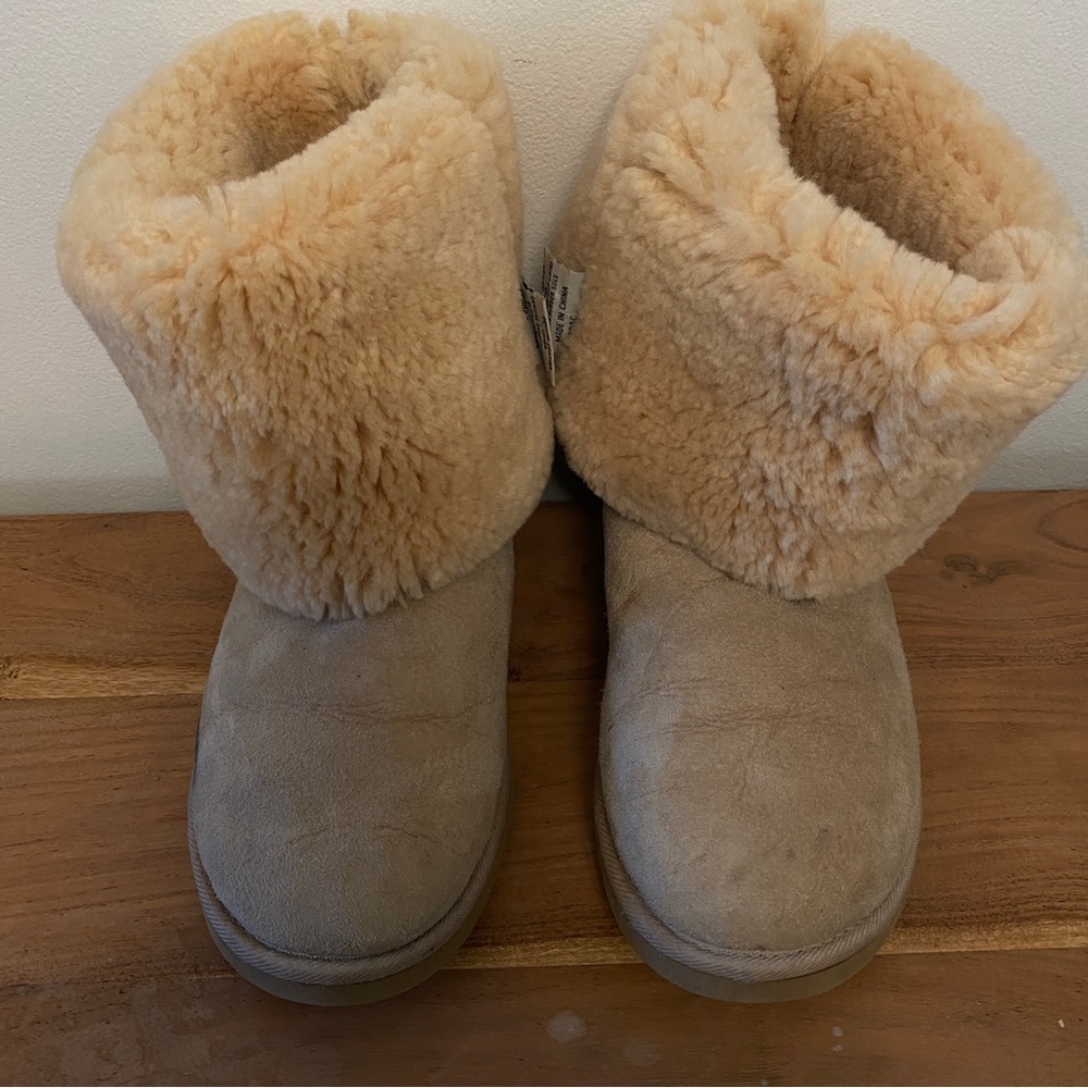 UGG Classic Tall Boots in Sand - Women’s 8